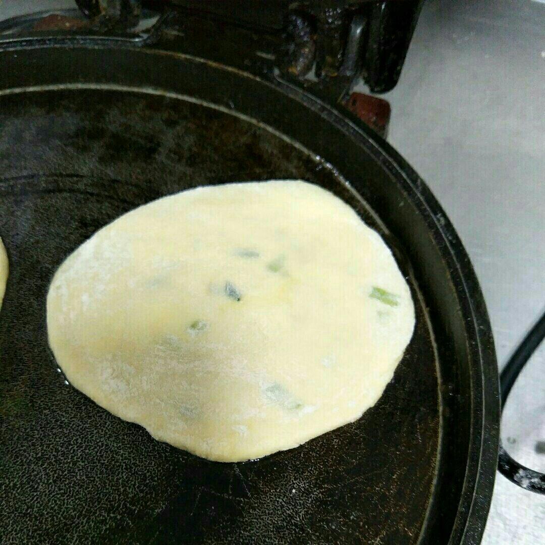 葱油发面饼