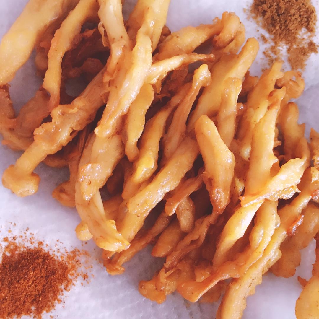 薇如mogu做的炸海鲜菇