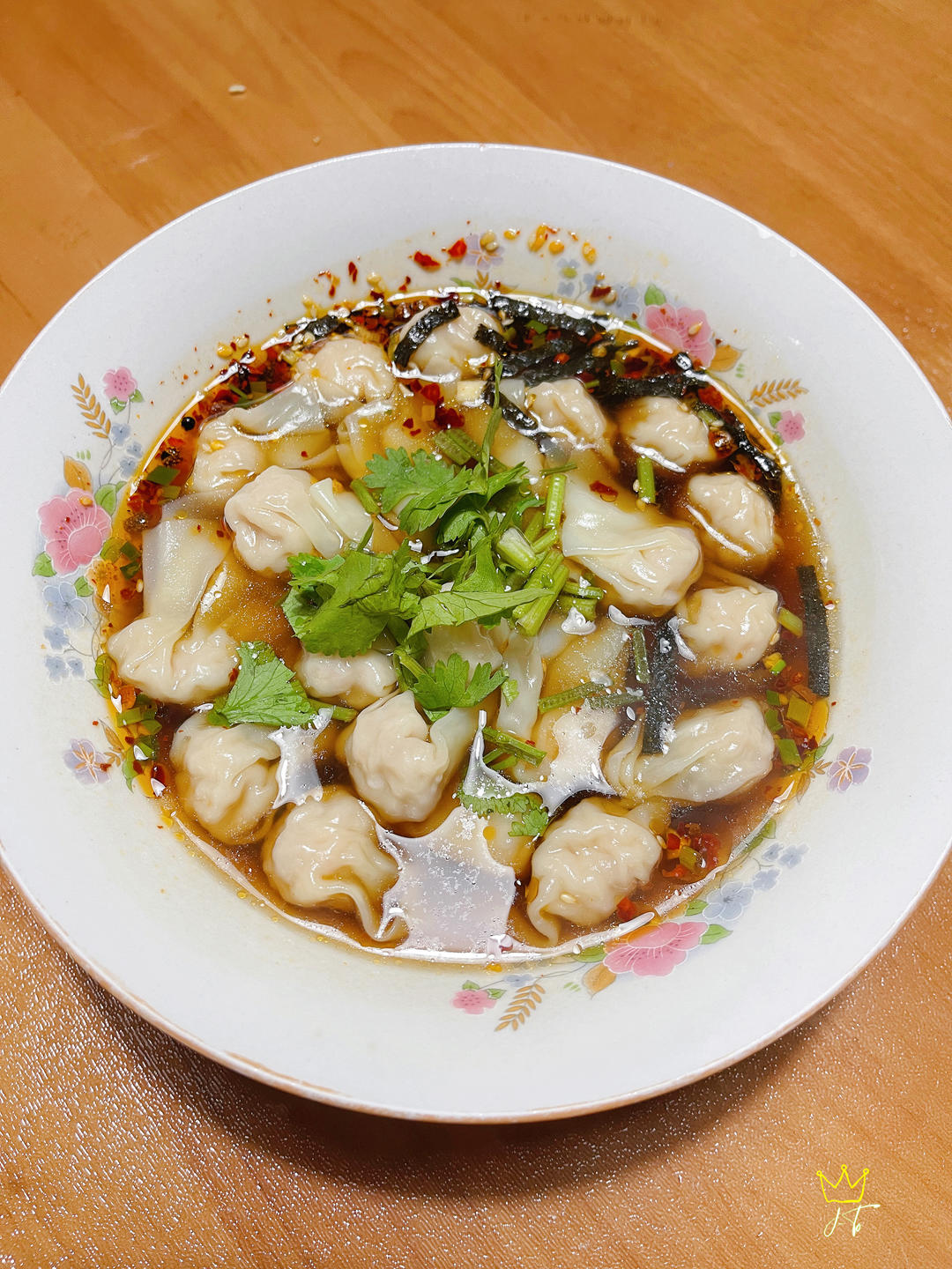 🔥好吃到汤汁都不剩❗️酸汤馄饨❗️