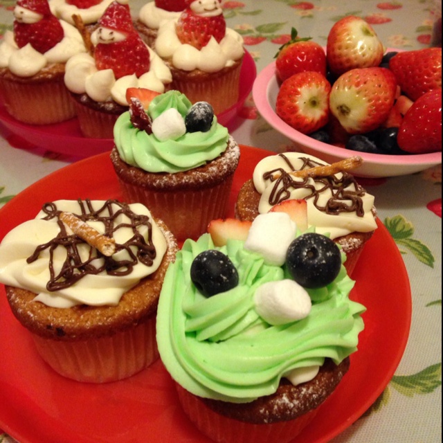 简易蜂蜜cupcake