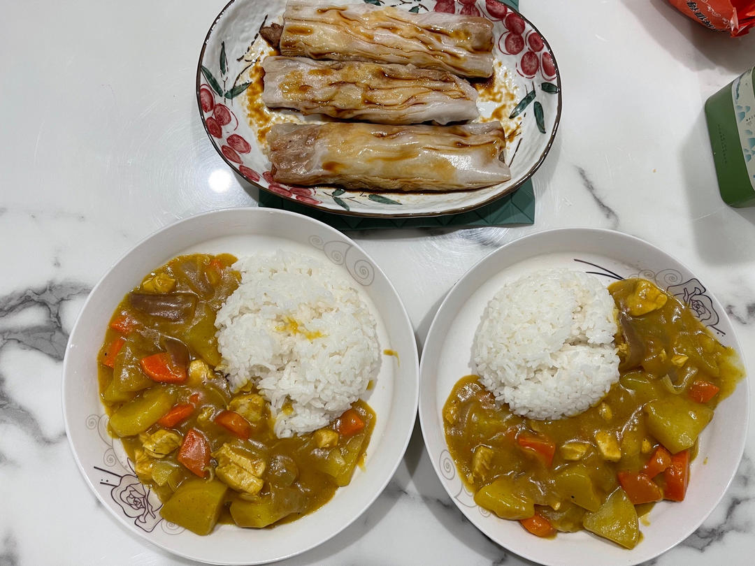 咖喱鸡肉饭