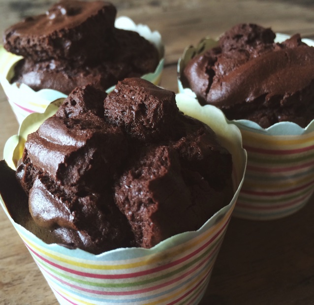 布朗尼杯子蛋糕