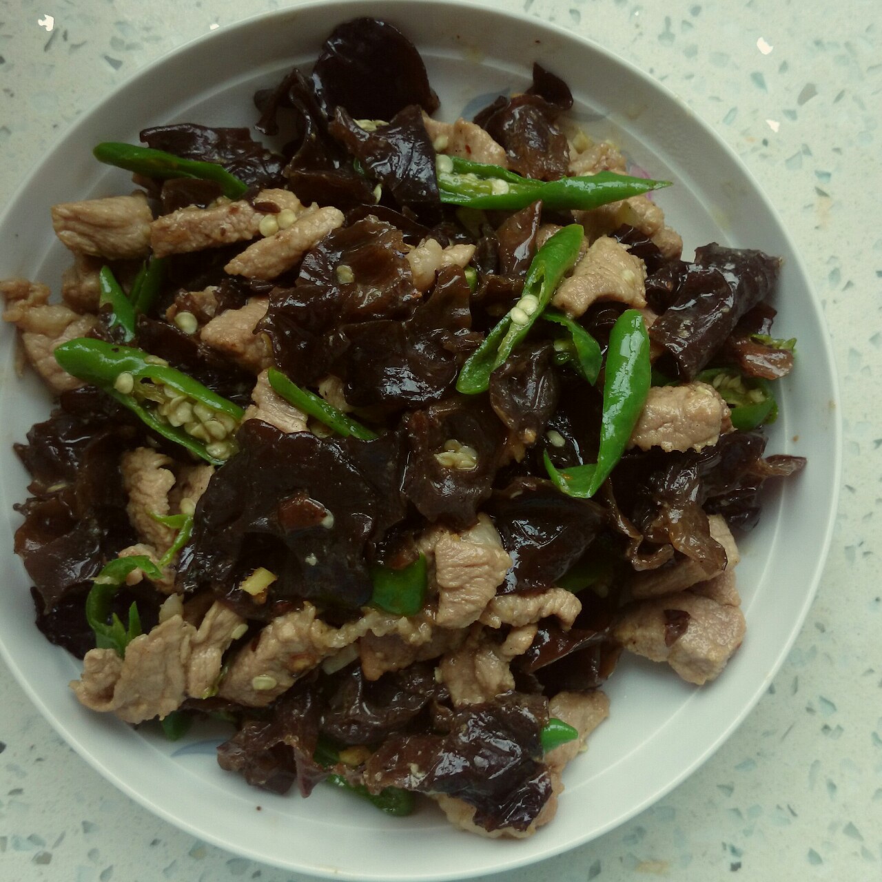 木耳炒肉