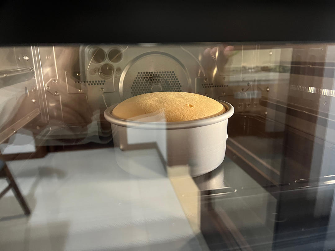 超柔软6寸戚风蛋糕(附8寸配方)零失败 超详细‼️含操作视频