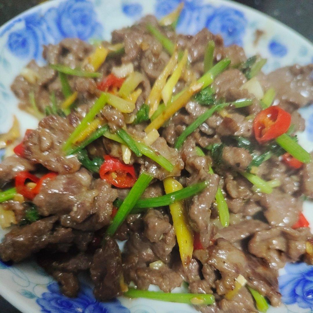 小炒牛肉