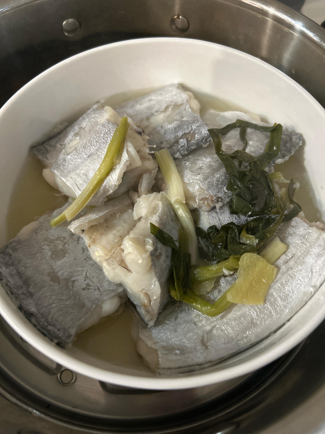 不煎不炸好吃健康的＃清蒸带鱼