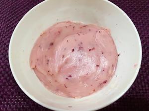 【无糖月饼】木糖醇紫薯玫瑰冰皮月饼的做法 步骤4
