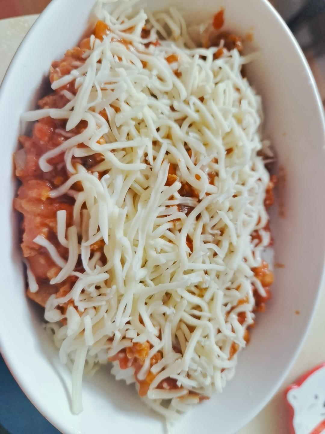 蕃茄肉酱奶酪焗饭