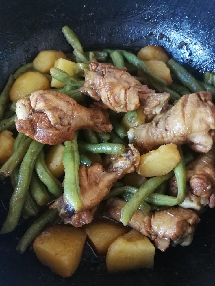 红烧土豆豆角鸡翅根