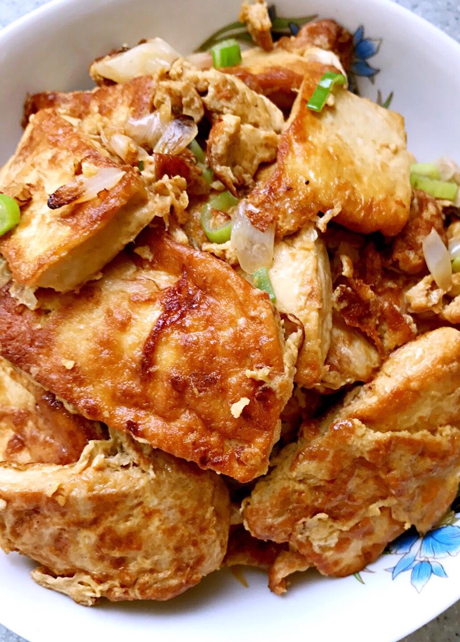 手机用户7171_v49m做的鸡蛋煎豆腐