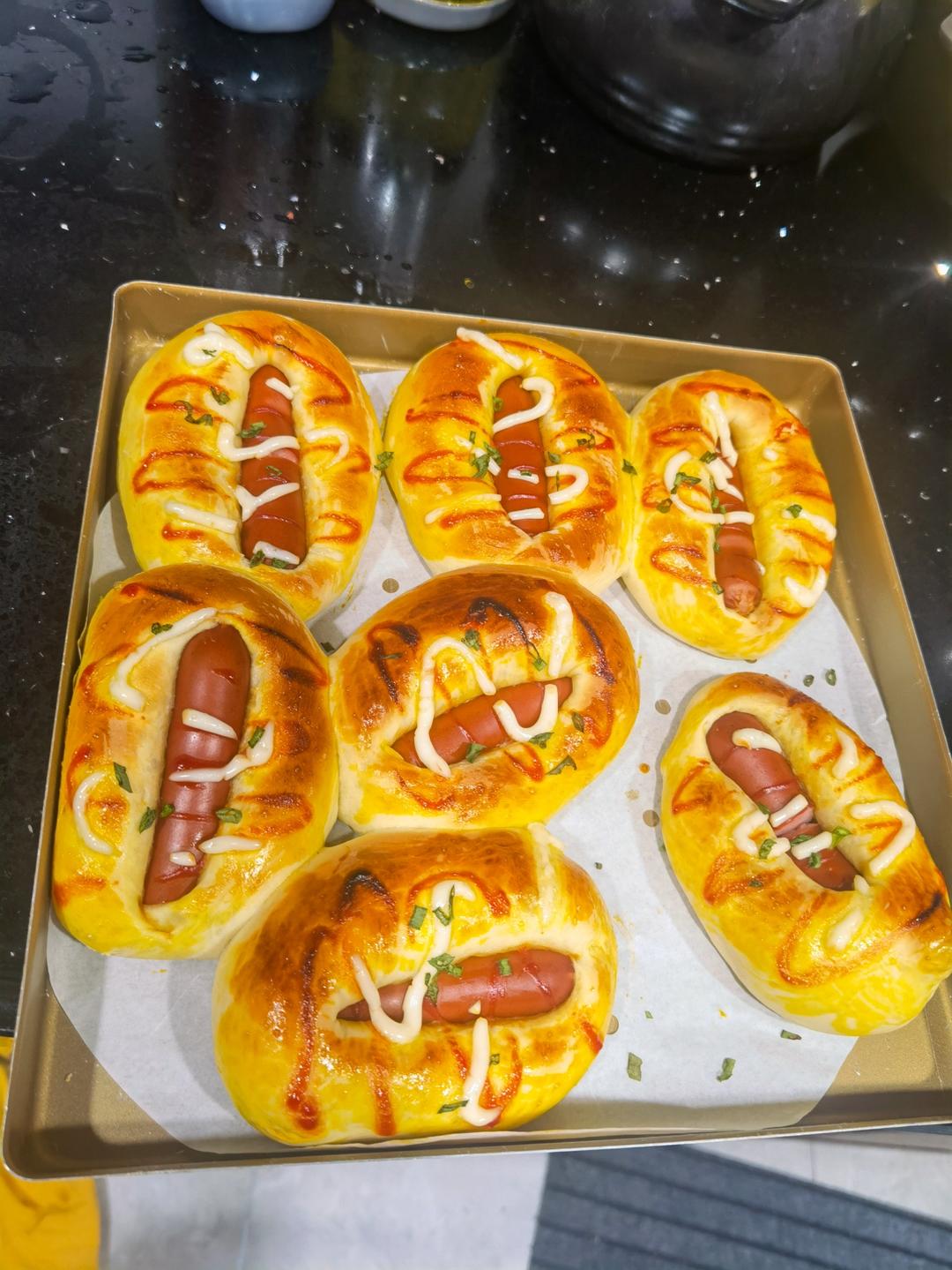 肠仔包---QQ软软的早餐包