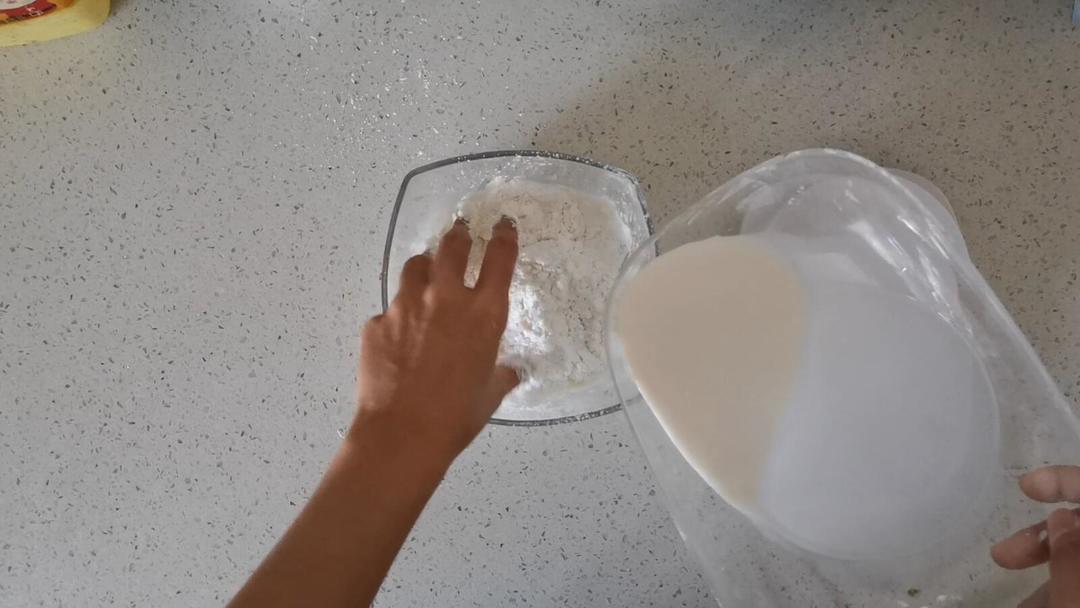 纯奶手撕吐司的做法 步骤1