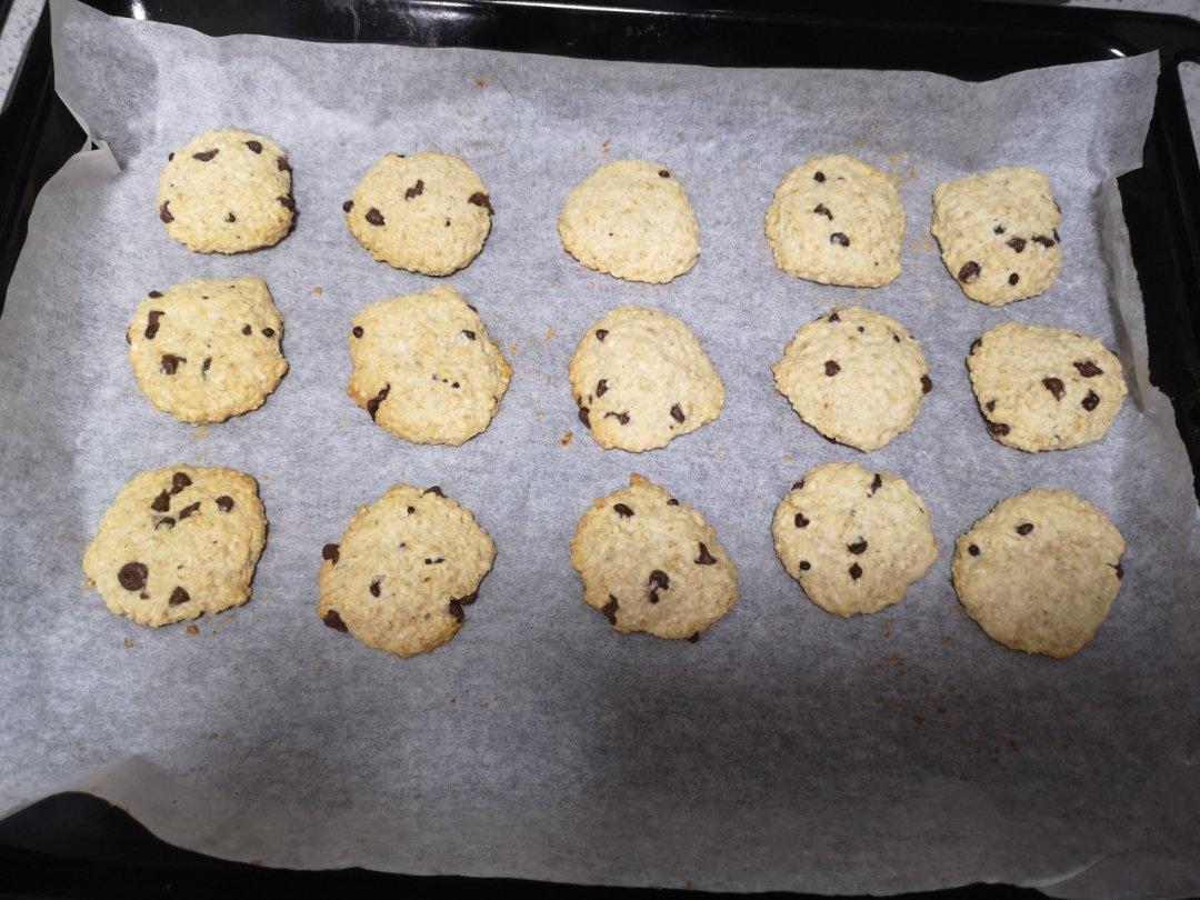 素食:有机燕麦芝麻大饼干