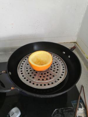 香橙蒸蛋的做法 步骤3