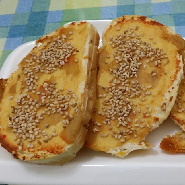 腐乳烤馒头片