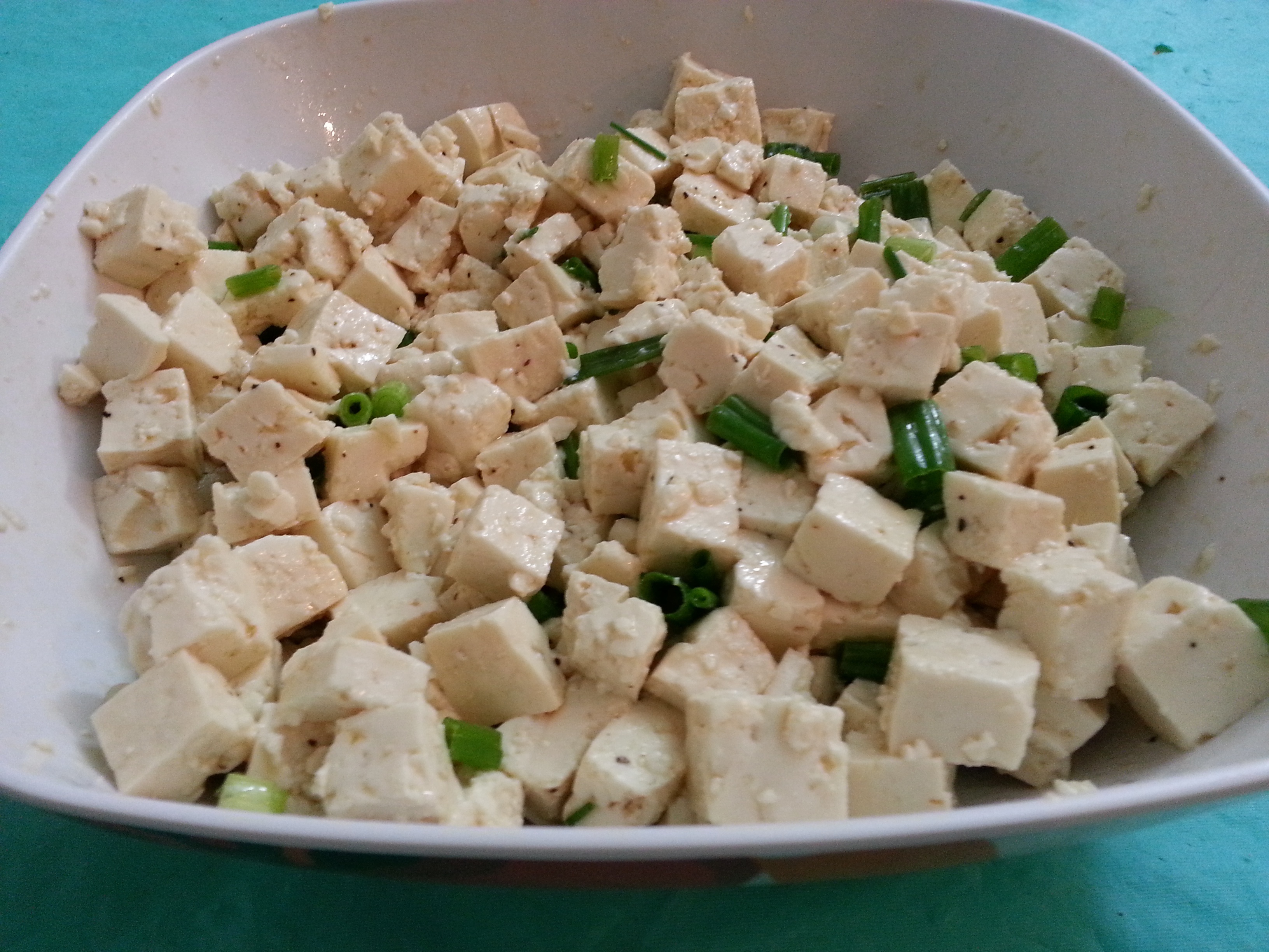 小葱拌豆腐