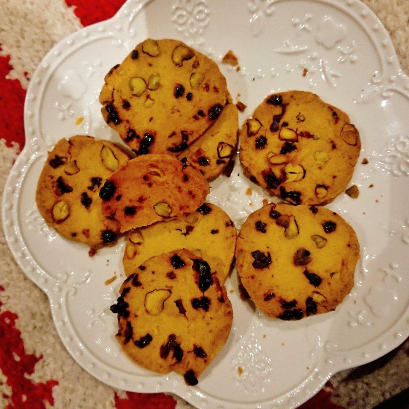 蔓越梅笑口果餅干 Cranberry Pistachio Shortbread