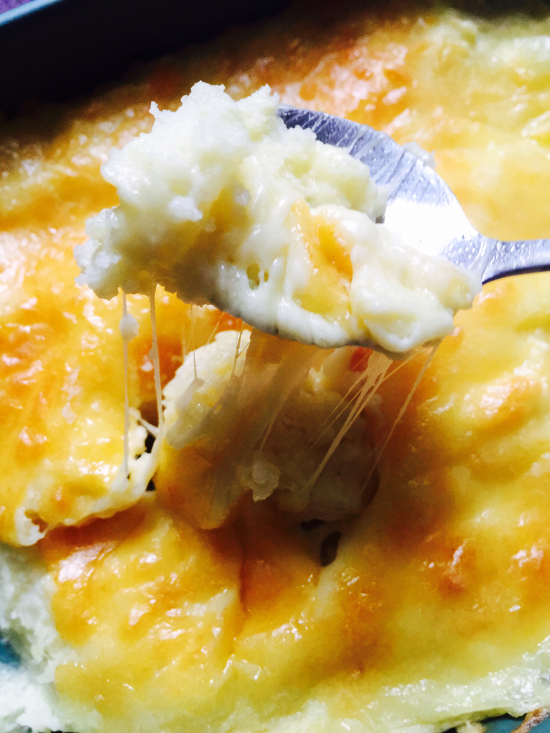 芝士奶酪焗土豆山药泥（黄油版）的做法