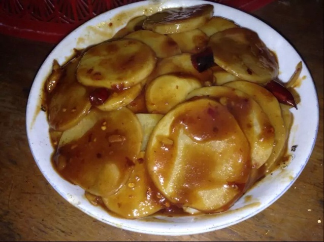 香辣土豆片