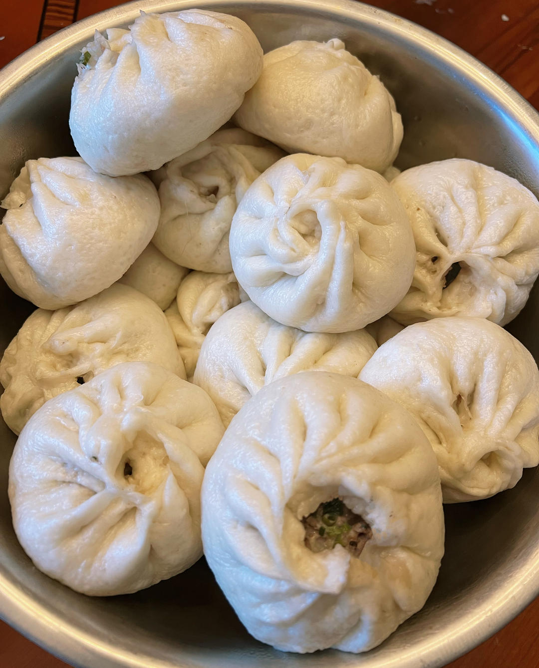 一次发酵肉包子