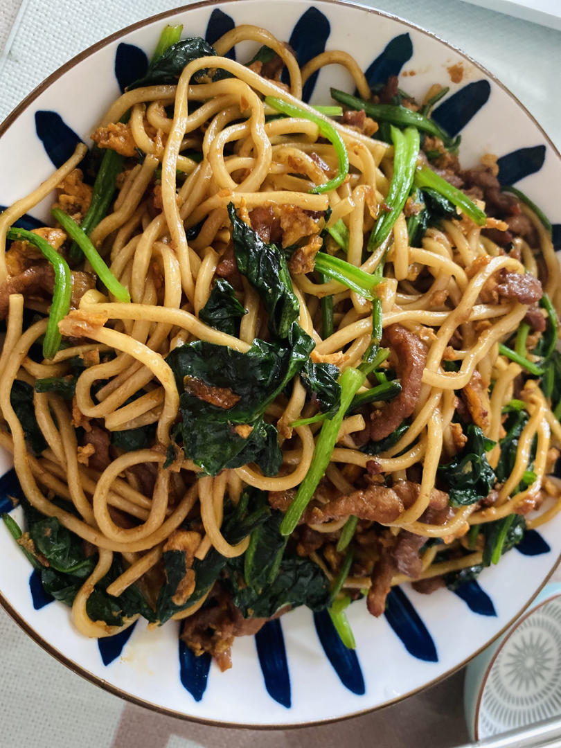 肉丝炒面
