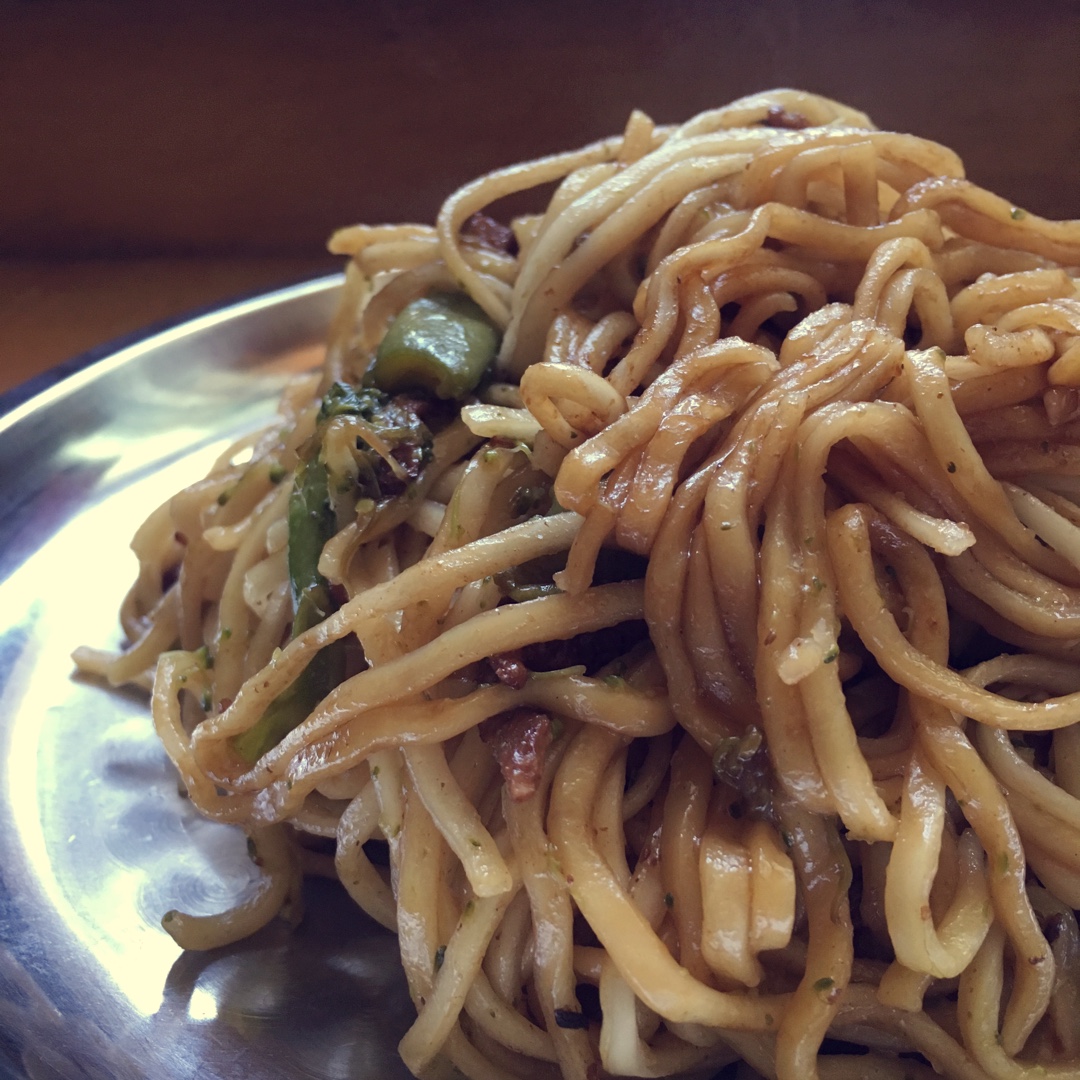 扁豆焖面