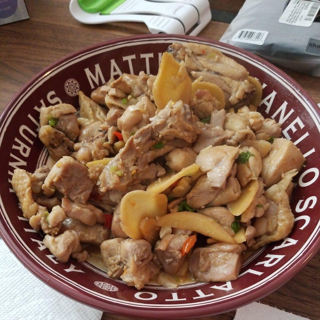 泡椒酸姜炒鸭