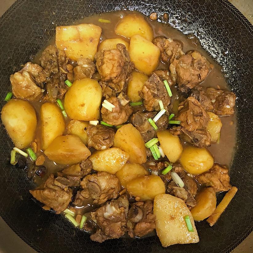 cici陈大发做的土豆炖排骨