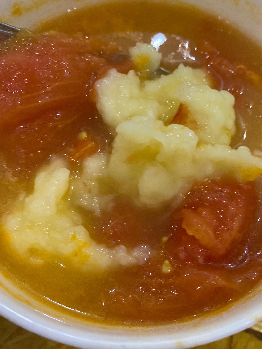 倔强番茄面坨坨的做法