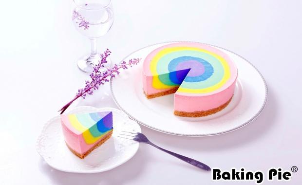 Bakingpie-彩虹慕斯蛋糕的做法