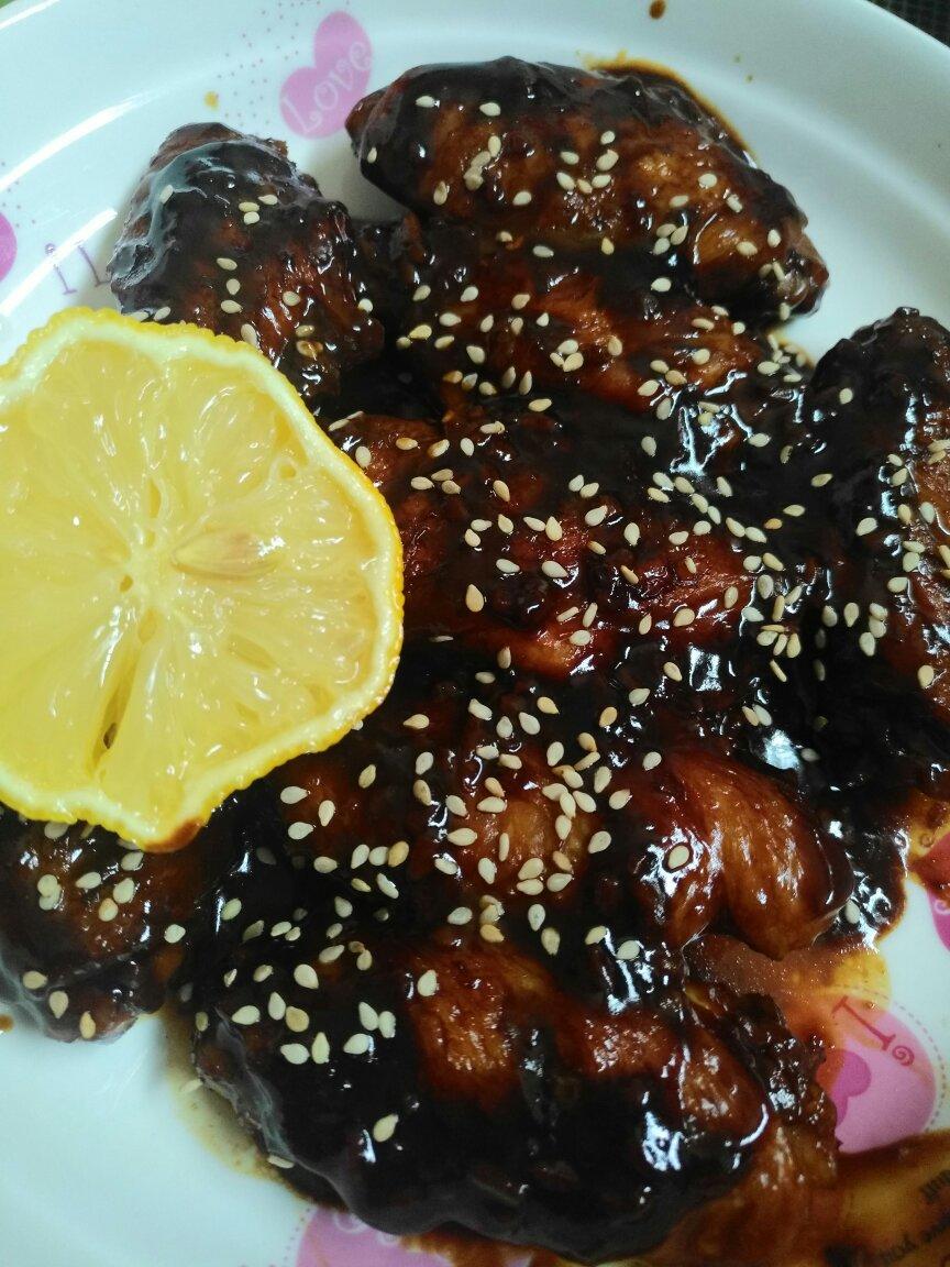 照烧柠檬鸡翅