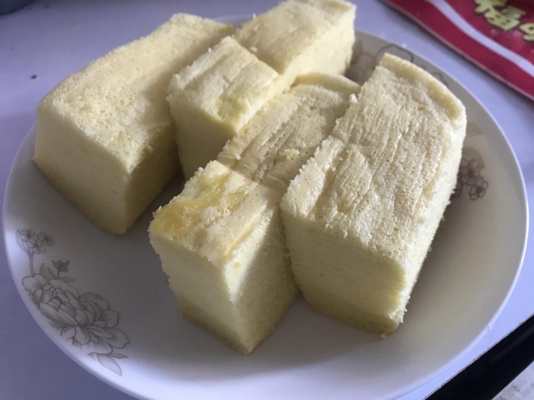 零失败戚风蒸蛋糕（8寸）可做蛋糕胚（另附红丝绒蒸蛋糕做法）