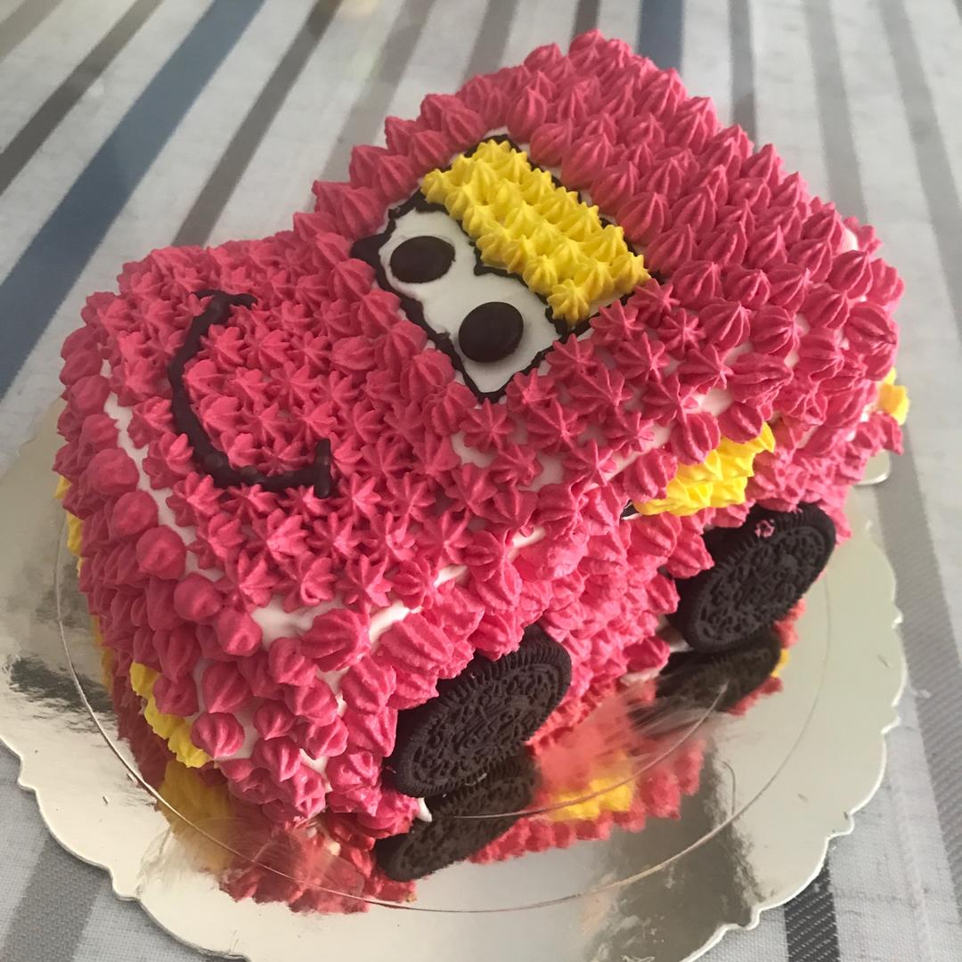 萌萌小汽车蛋糕