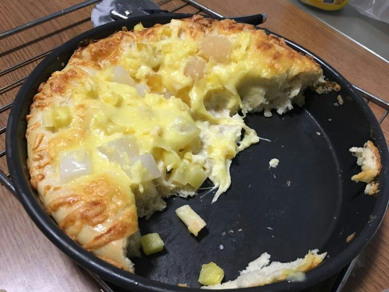 好评无数的水果披萨