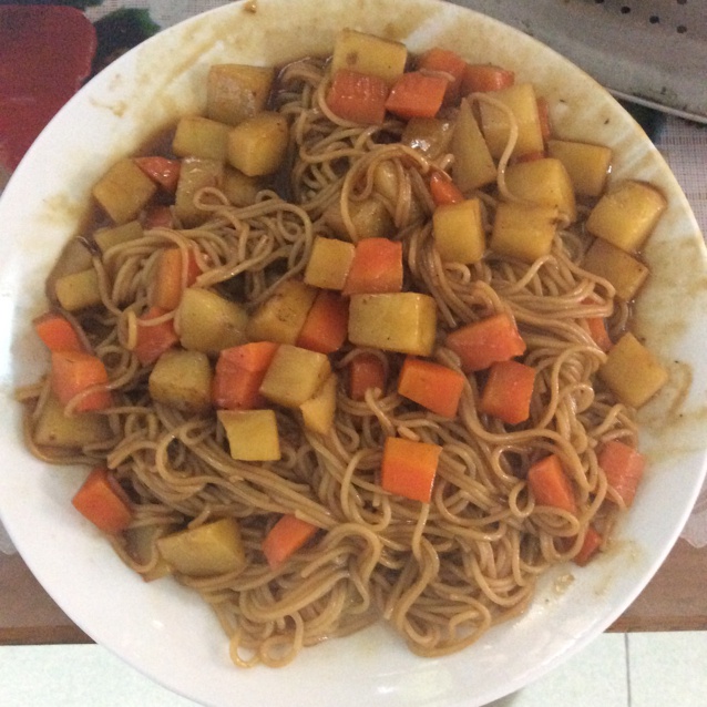 土豆焖面