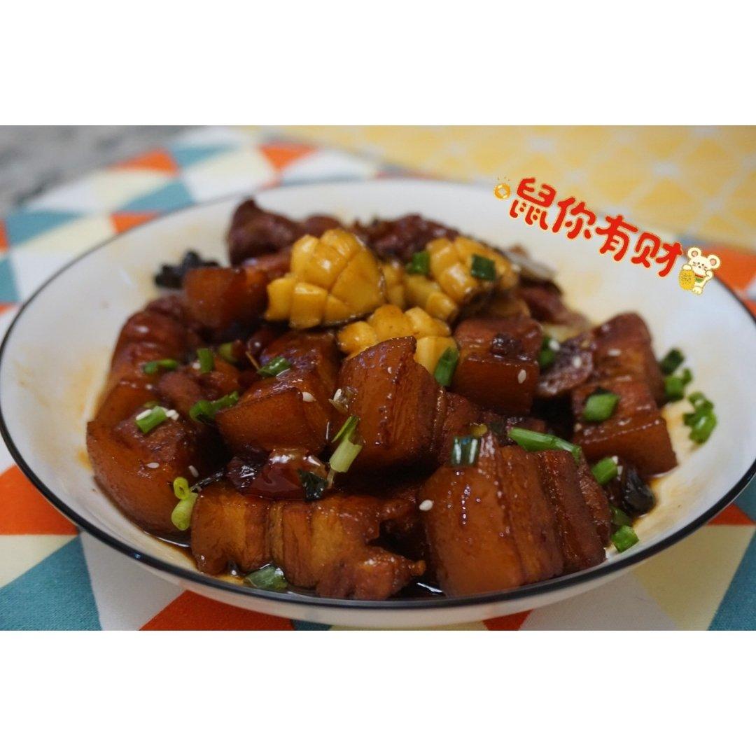 过年硬菜【鲍鱼红烧肉】
