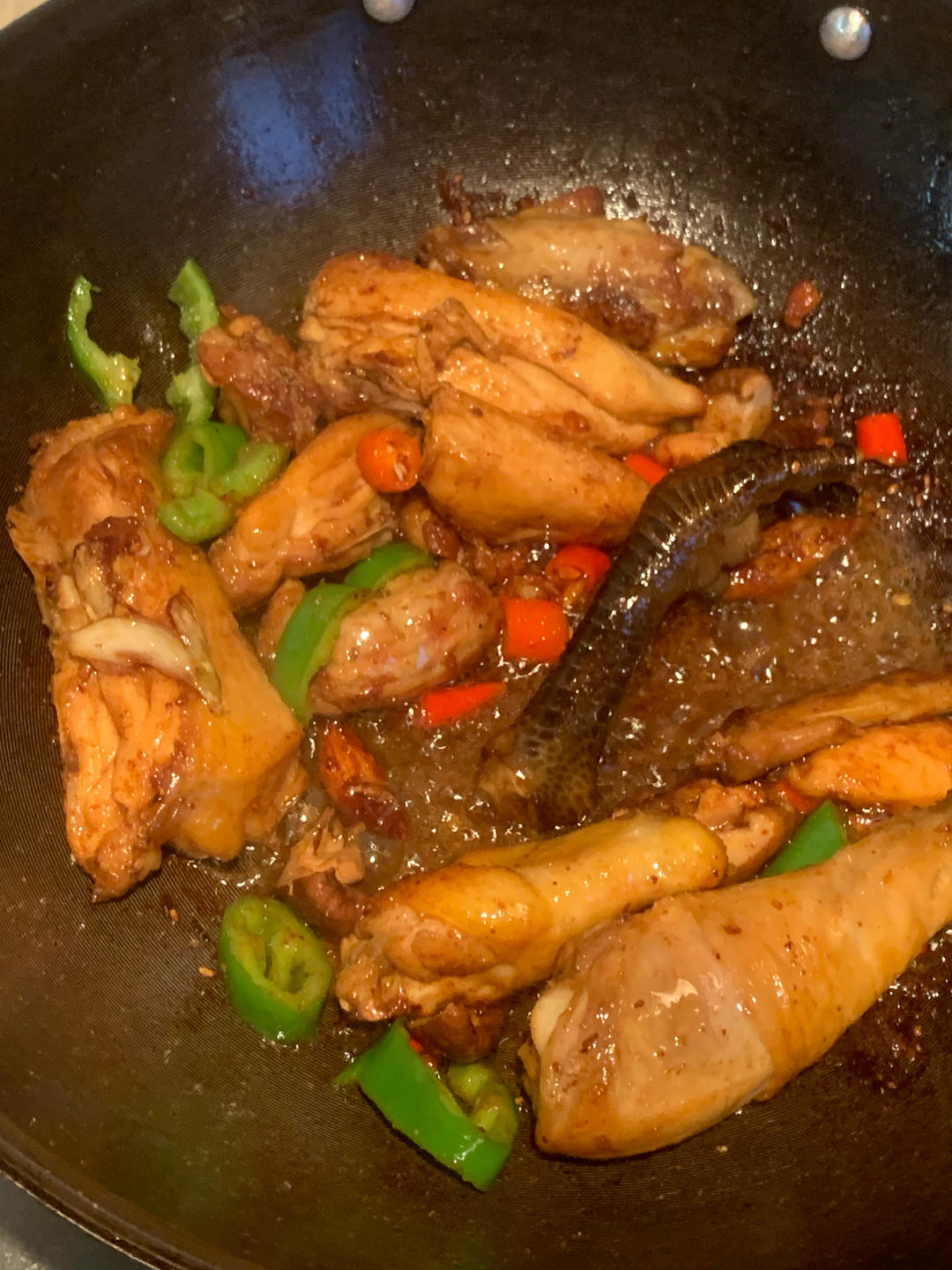 辣椒炒鸡（临沂家常）