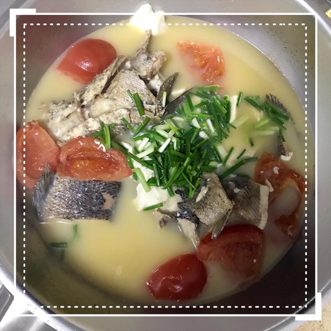 番茄黑鱼豆腐汤