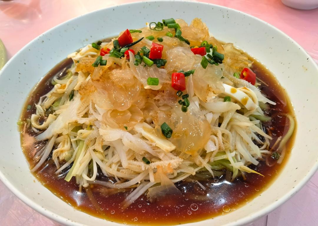 年夜饭之【两全齐美--油淋双脆】