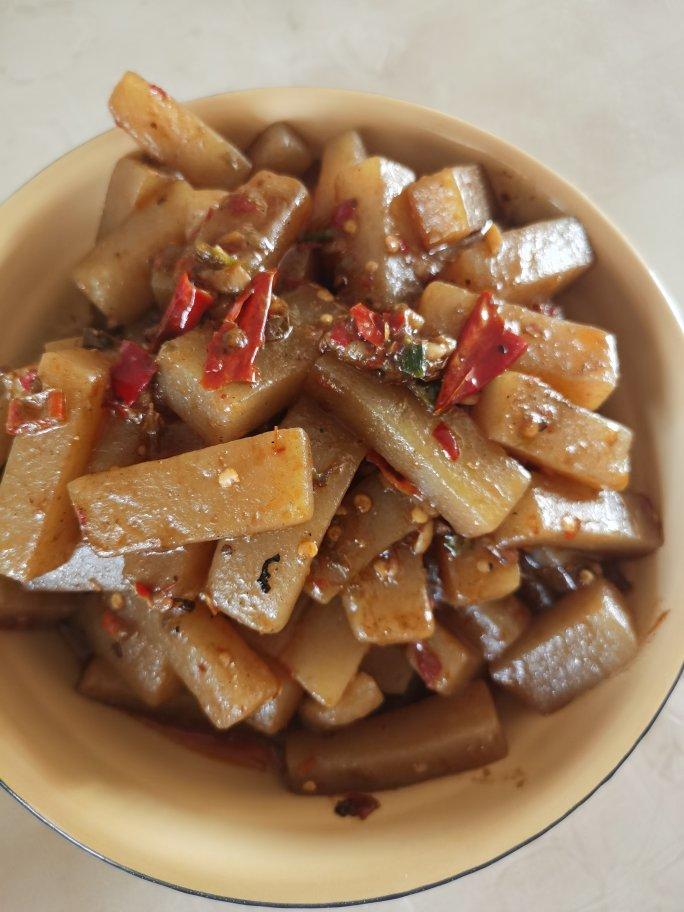 用户8135_25dg做的爆炒魔芋块(超简单超好吃)