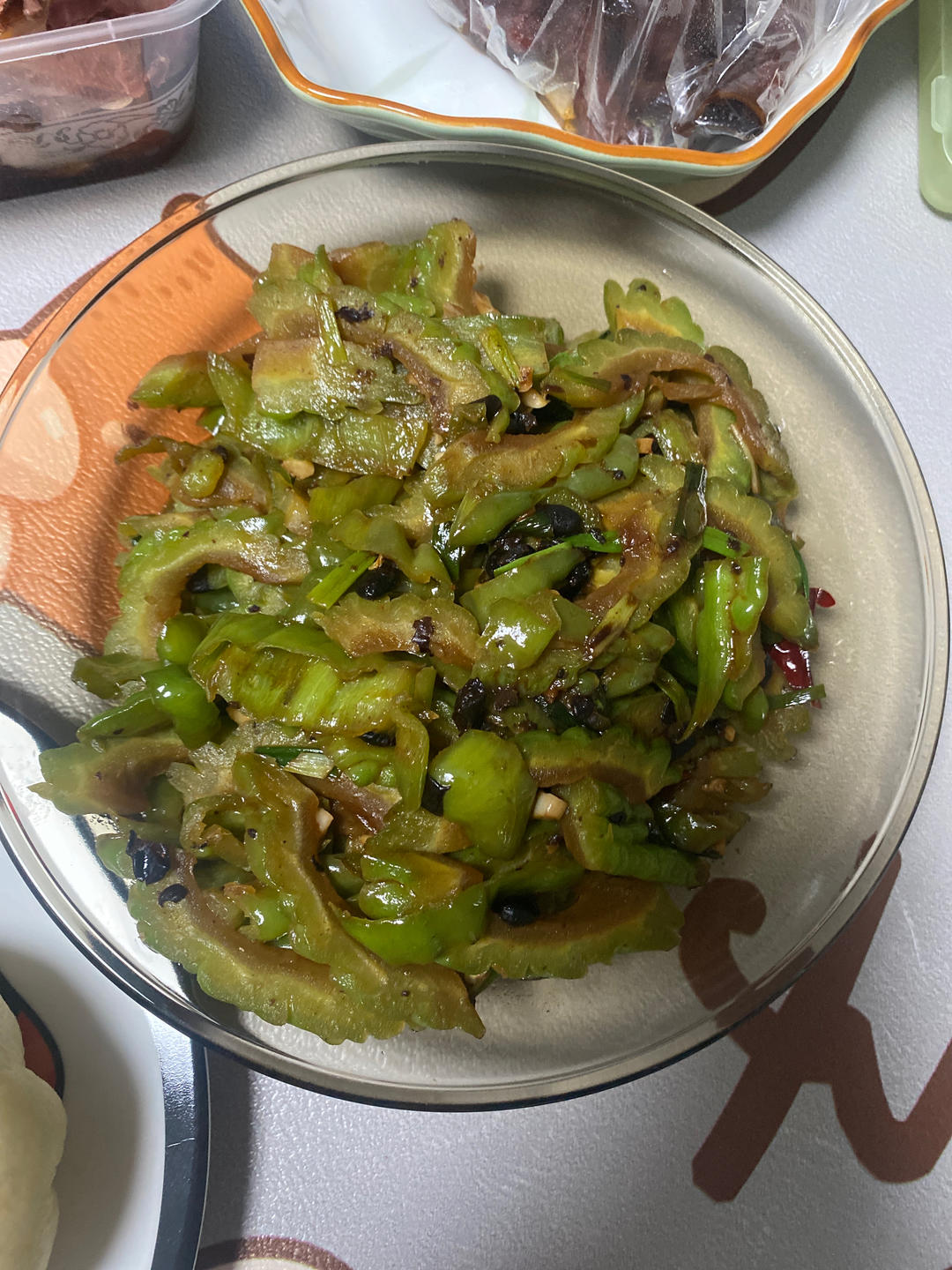 豆豉炒苦瓜