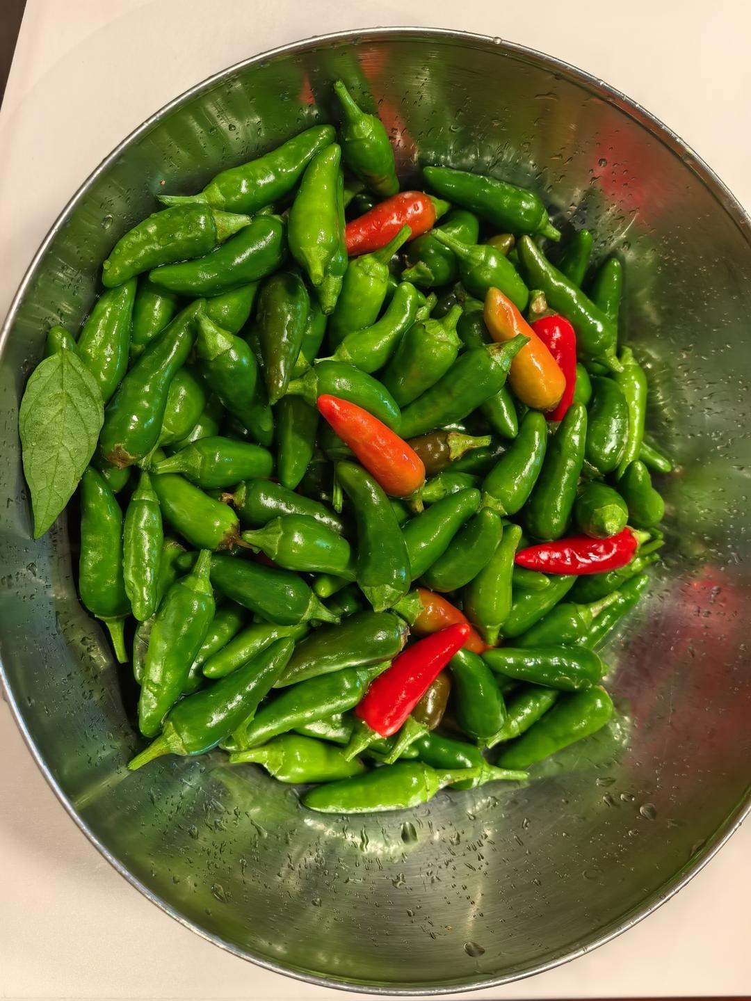 自制泡椒（腌小米椒）