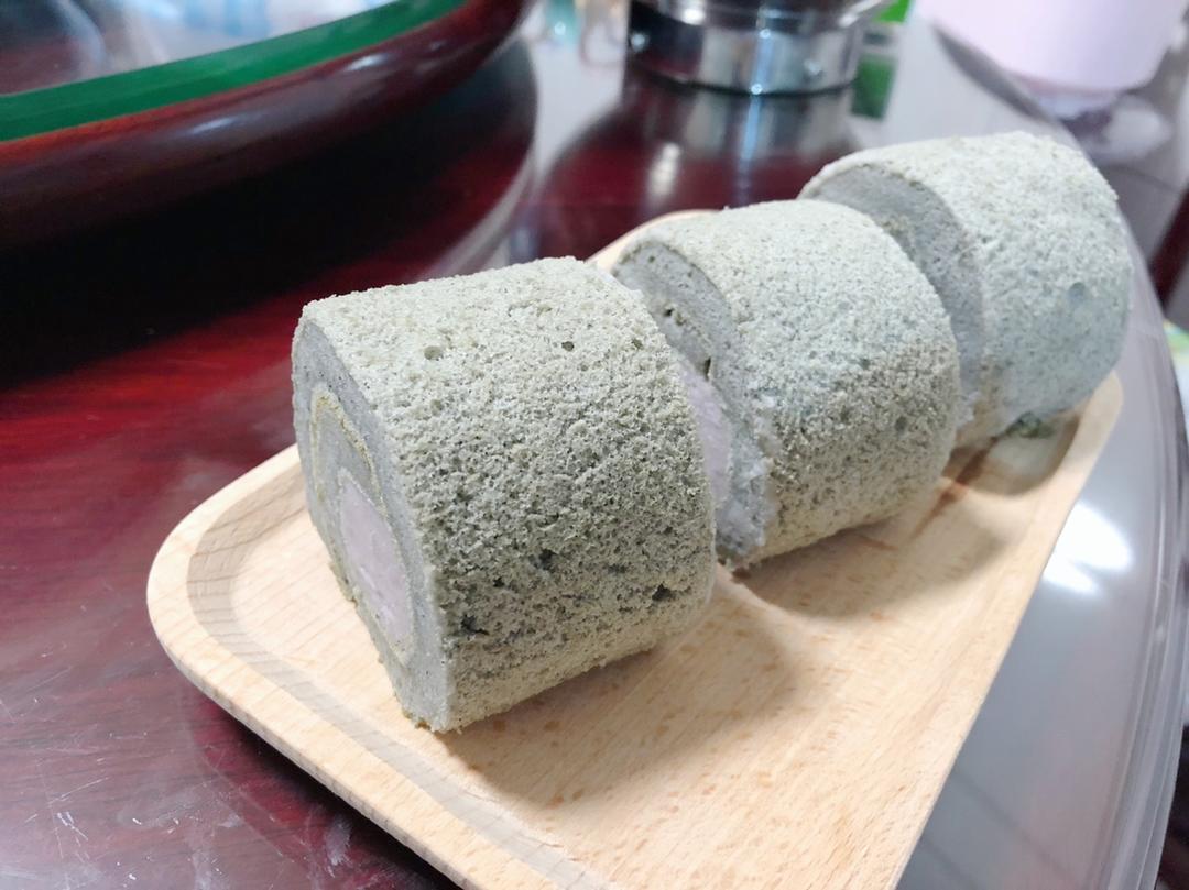 黑芝麻蛋糕卷