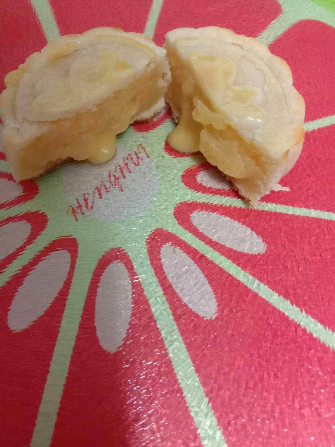 流心奶黄月饼（无吉士粉/转化糖浆版本）【曼食慢语】