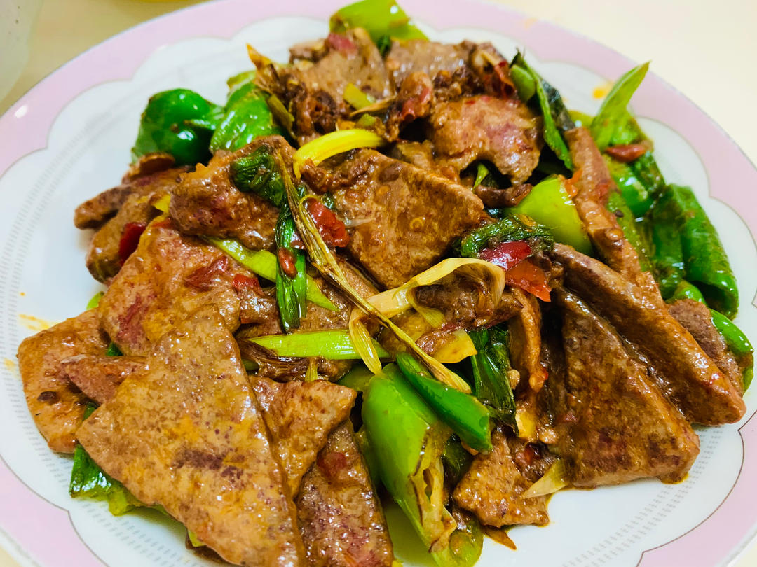 爆炒猪肝（酱少、味浓、超嫩，0失败）