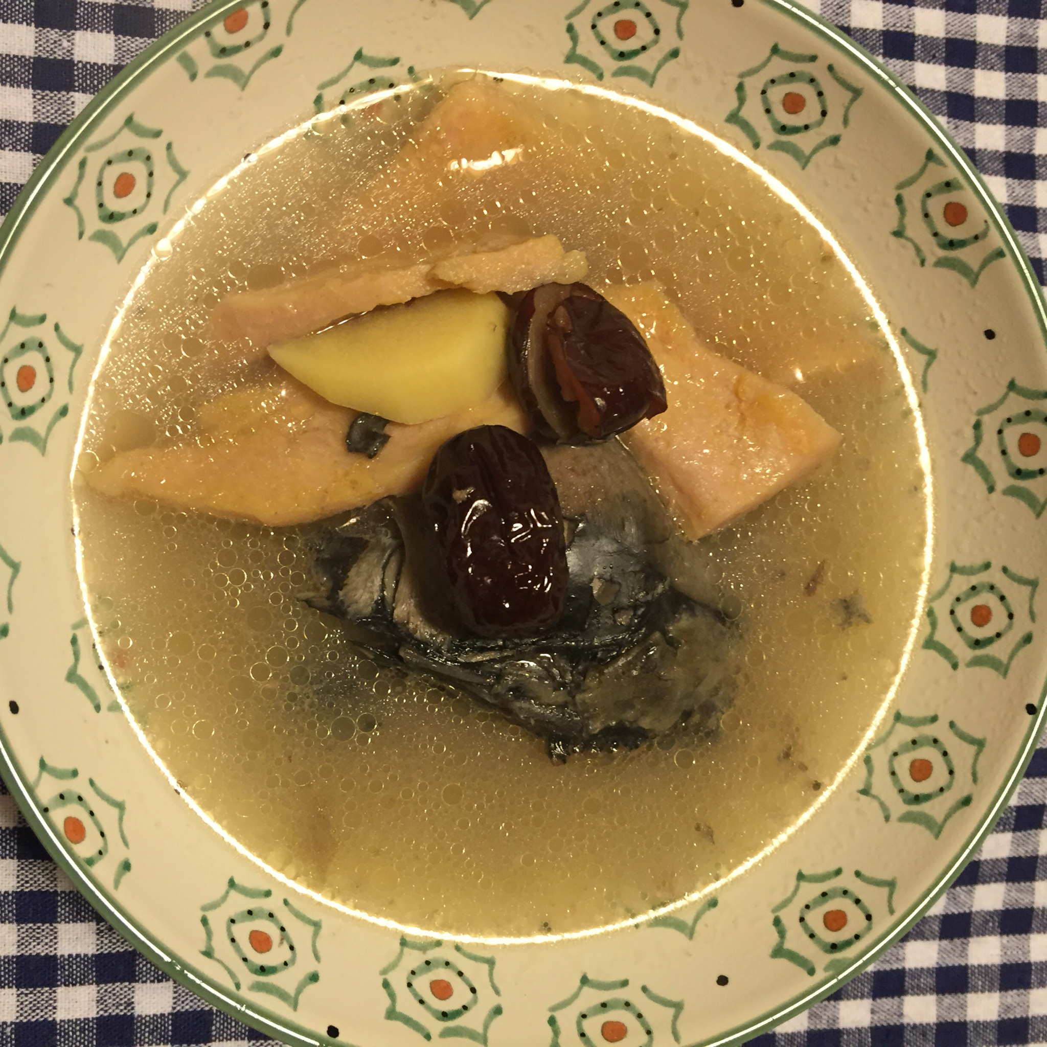 榴莲壳煲鸡汤