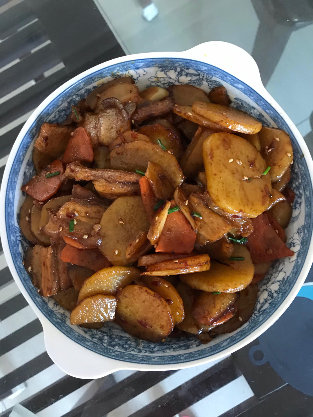 干锅土豆片