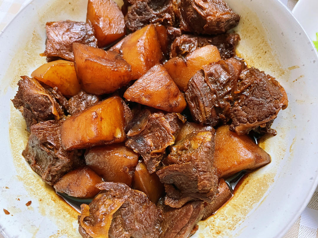 土豆炖牛肉