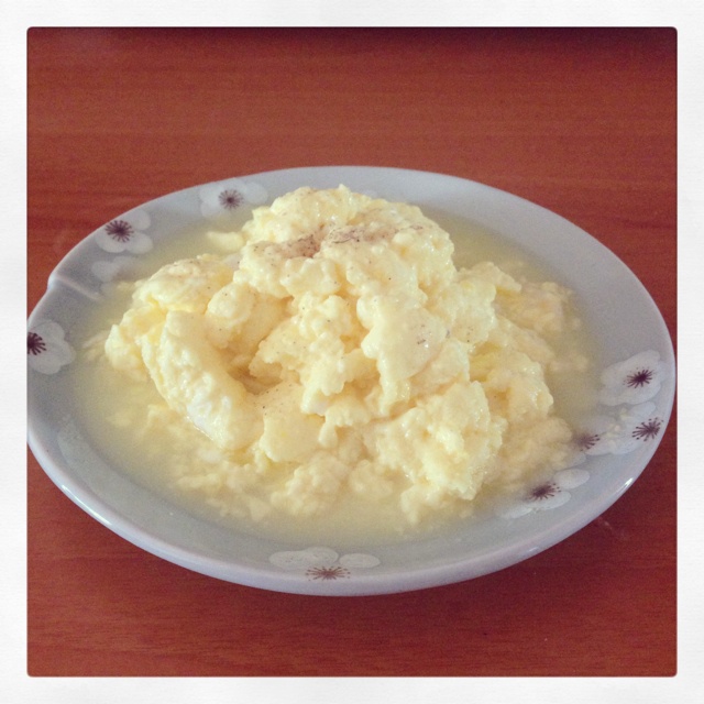 美式炒蛋 scrambled eggs