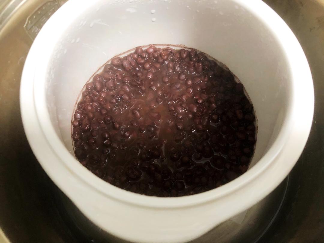 一人份日式年糕红豆汤